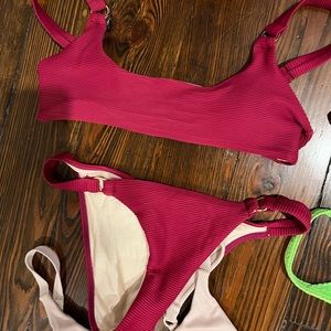 LA hearts swim suit